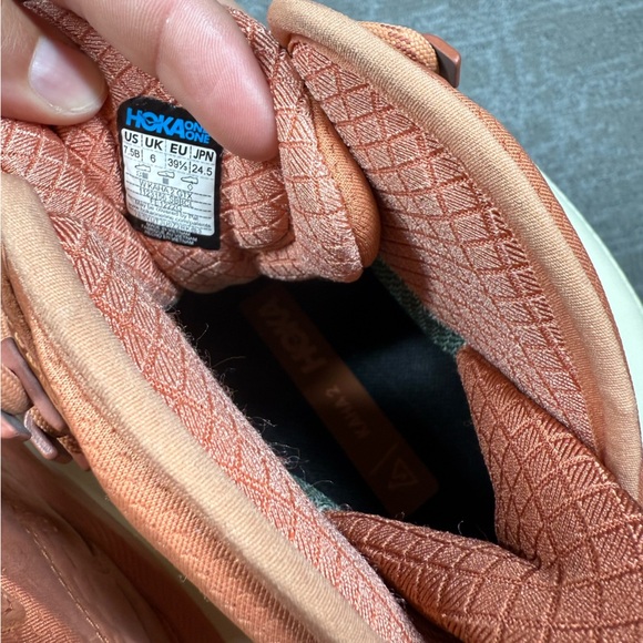 Hoka Kaha 2 Gore-Tex Vibram Sole Lace Up Hiking Boot Womens Size 7.5 - Picture 9 of 10